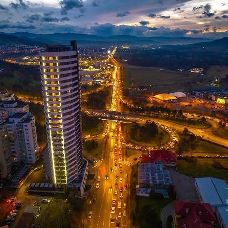 클루지나포카 The Sky Tower - Your Panoramic Life 아파트 외부 사진